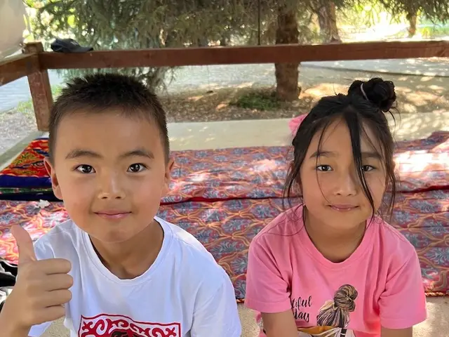 A moment from summer camp