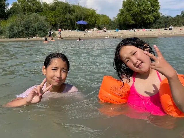 A moment from summer camp