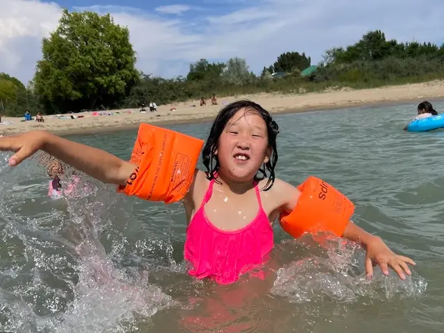 A moment from summer camp