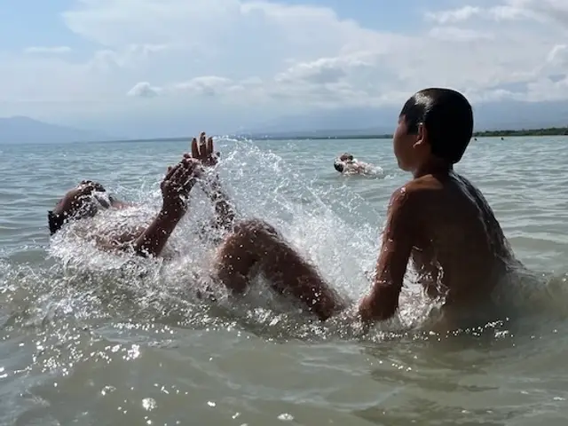A moment from summer camp