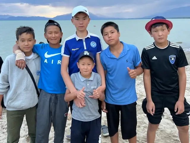 A moment from summer camp