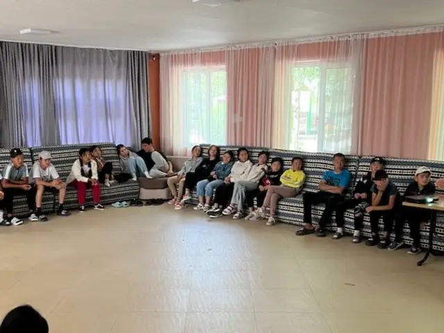 A moment from summer camp