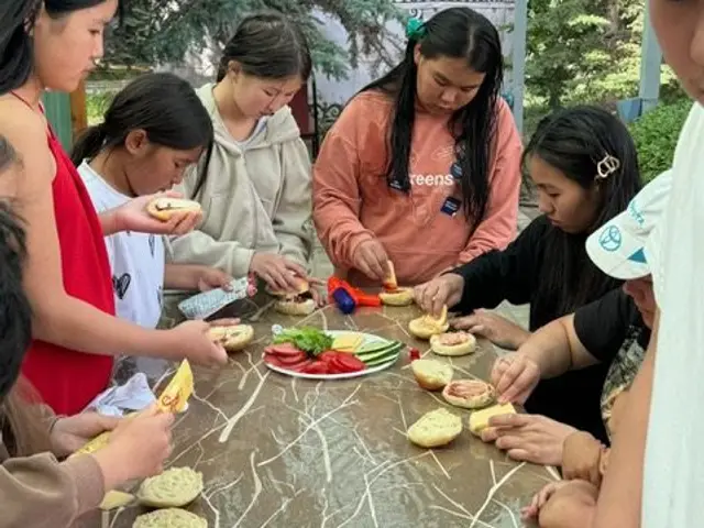 A moment from summer camp