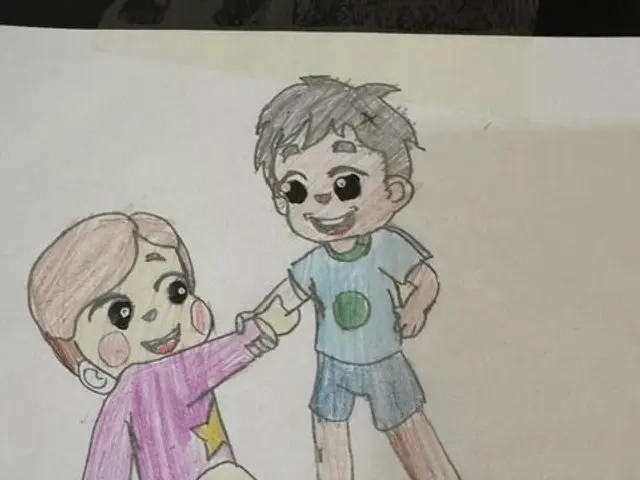 A moment from summer camp
