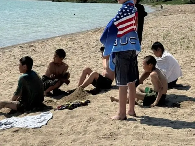 A moment from summer camp