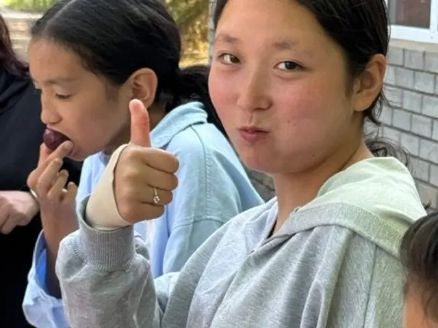 A moment from summer camp