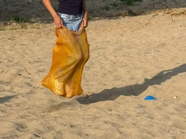 A moment from summer camp