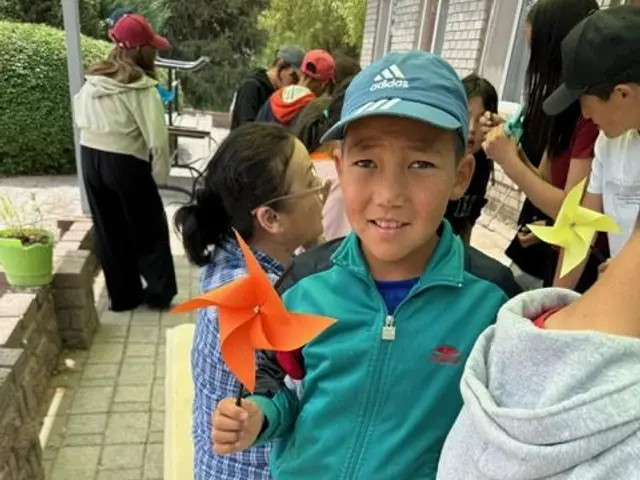 A moment from summer camp