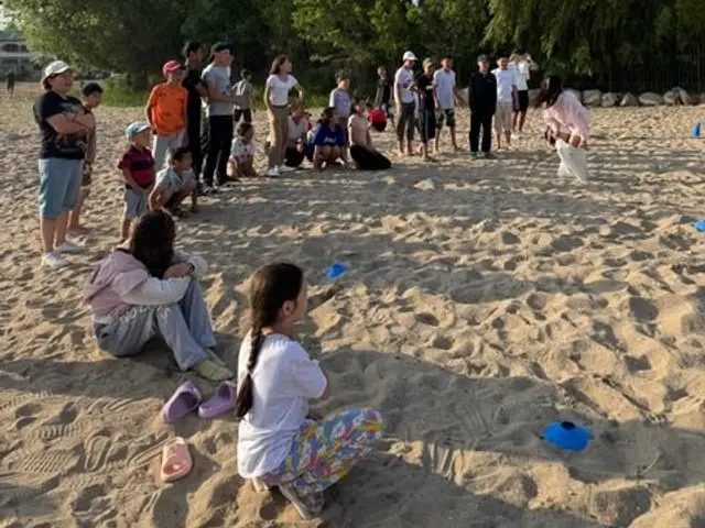 A moment from summer camp