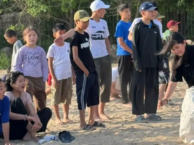 A moment from summer camp