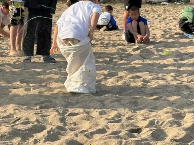 A moment from summer camp